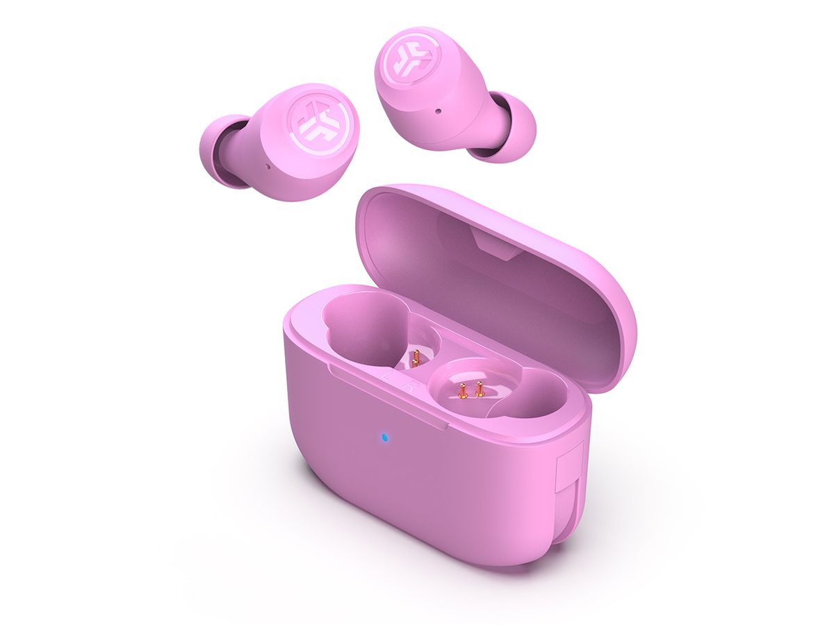 JLAB Go Pop+ Earbuds IEUEBGAIRPOPRPNK124 True Wireless, Pink (0810119070203)