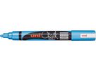 UNI-BALL Chalk Marker 1.8-2.5mm PWE-5M METALLIC BLUE Metallic blu (4902778256404)