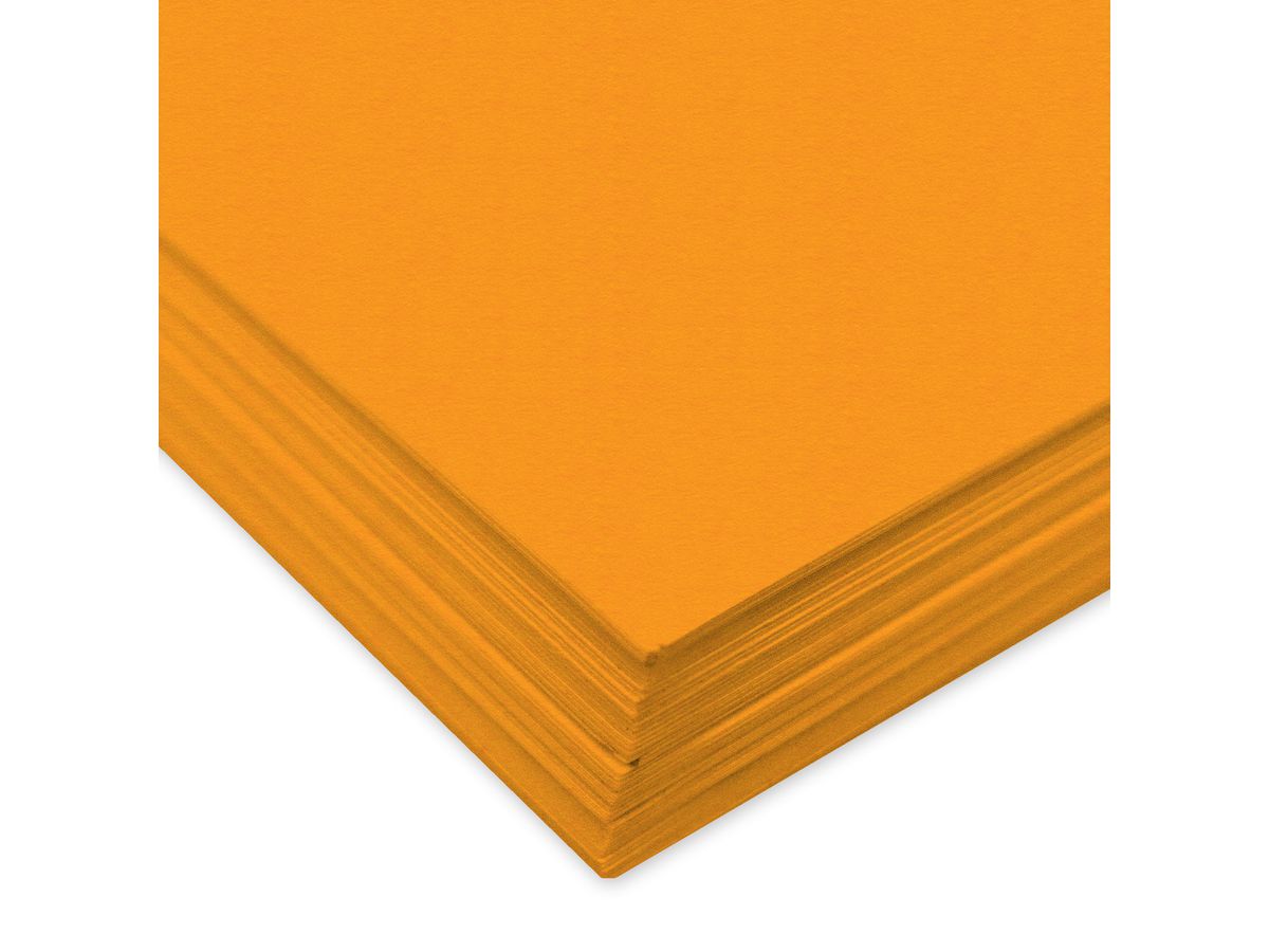 URSUS Papier à dessin couleur A4 2174614 130g, jaune 100 feuilles (7612532004048)