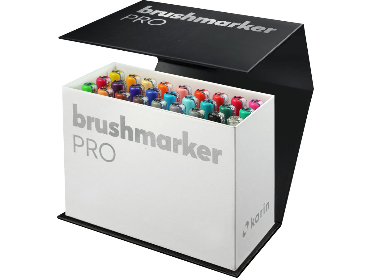 KARIN Brush Marker PRO 27C9 Mini Box 26 Farben (5904446025687)