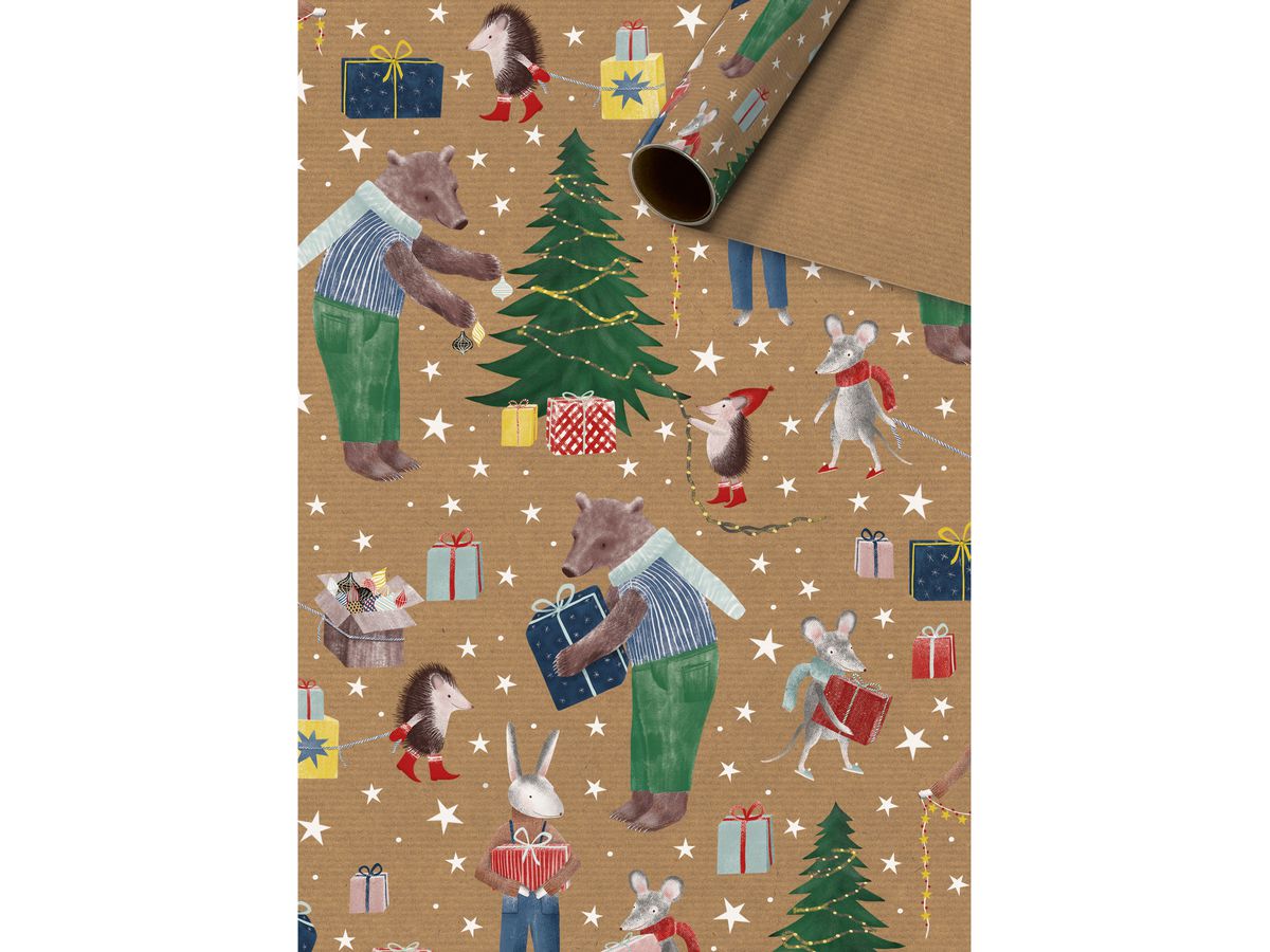 STEWO Papier cadeau Hedgehog 2528164299 70x300cm (7630050891223)