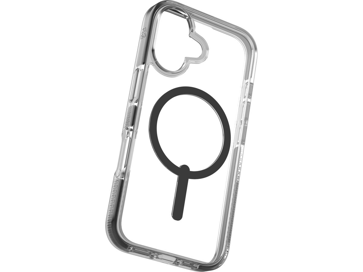 ZAGG Santa Cruz Cases Snap Apple 702315050 iPhone 16,Black (0840390318862)