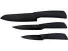 VIVANCO Set de couteaux avec bloc 20074 3 couteaux, schwarz (8715986200741)
