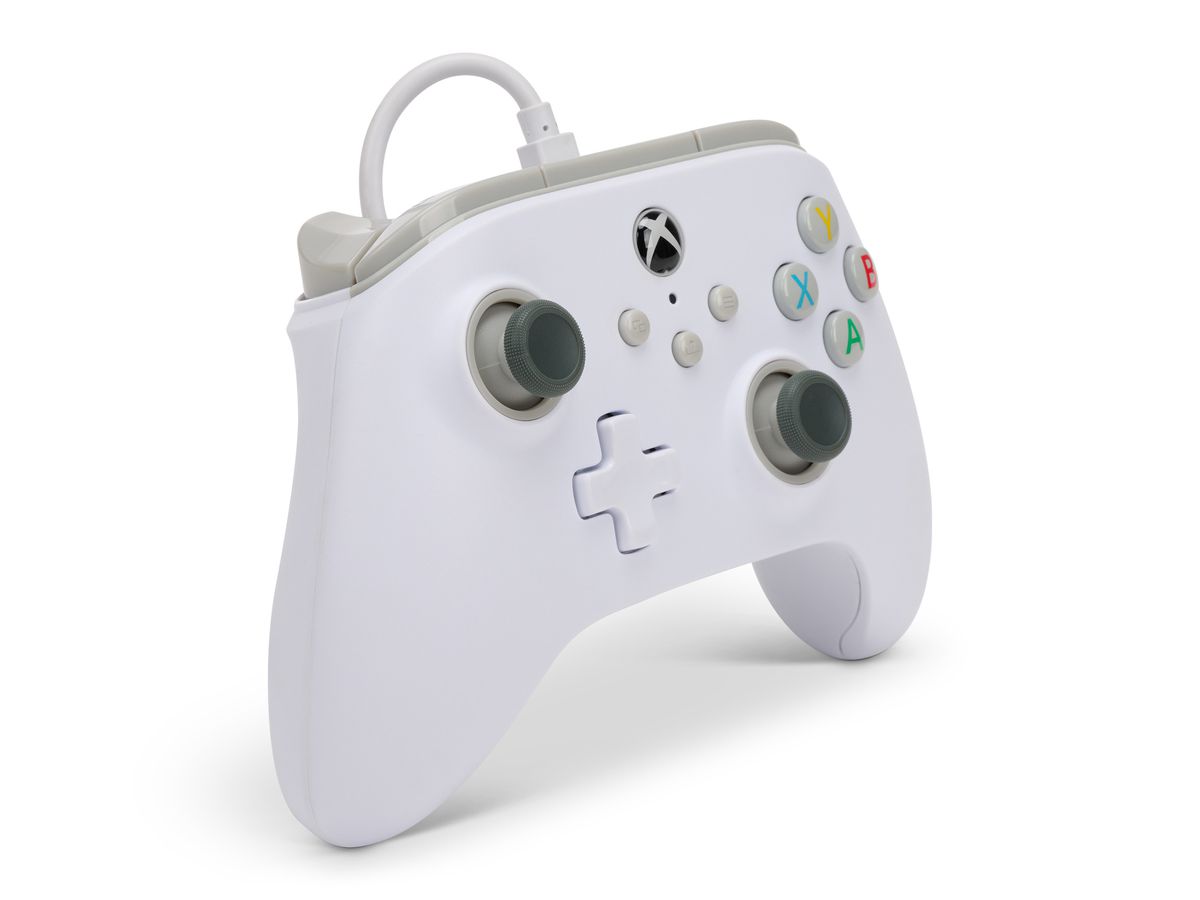 POWER A Wired Controller 1519365-01 Xbox Series X/S, White (0617885025419)