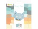 MANDARINE Fogli Origami 20x20cm OR513C Pelliccia 70g 60 fogli (3609510575137)