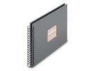HAMA Spiralalbum Fine Art 28x24cm 9840 steingrau 25 Blatt (4007249098405)