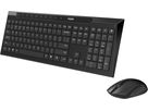 RAPOO 8210M Optical Deskset black 13572 Wireless Multi-Mode (6940056135728)