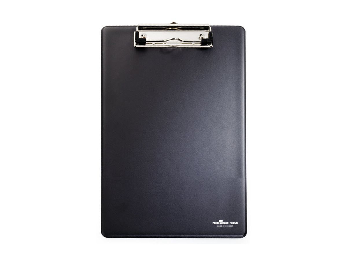 DURABLE Klemmbrett A4 235001 schwarz hoch (4005546211299)