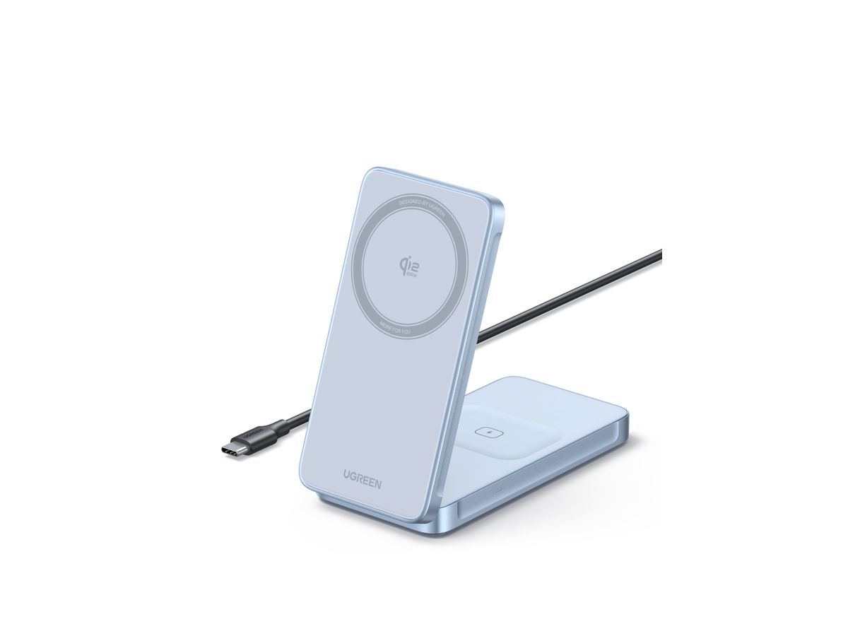 UGREEN Magnetic Charger 30W 2-in-1 55963 Wireless, Qi2.2 (6941876259632)
