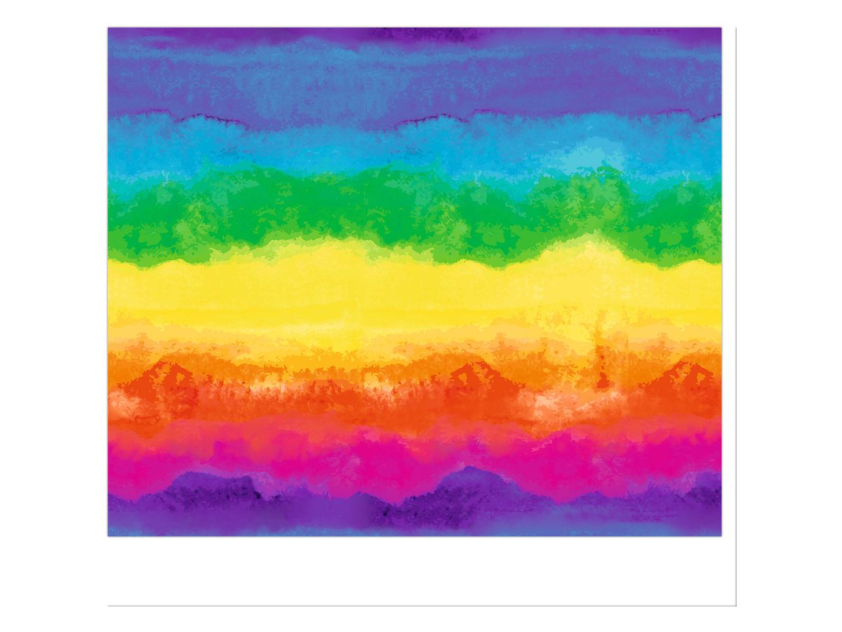 URSUS Carton photo 49.5x68cm 11332202F 300g, aquarelle arc-en-ciel (4008525247258)