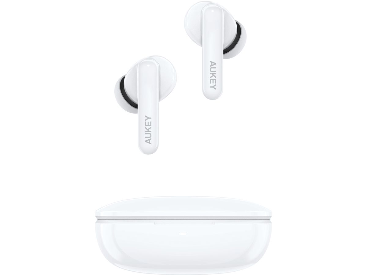 AUKEY Move Portable Earbuds EP-B2 WH TWS, Hybrid ANC White (0689323788613)