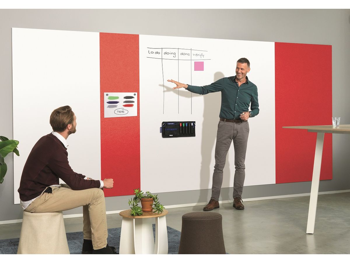 MAGNETOPLAN Infinity Wall X Acoustics 1011106 rouge (4013695062075)