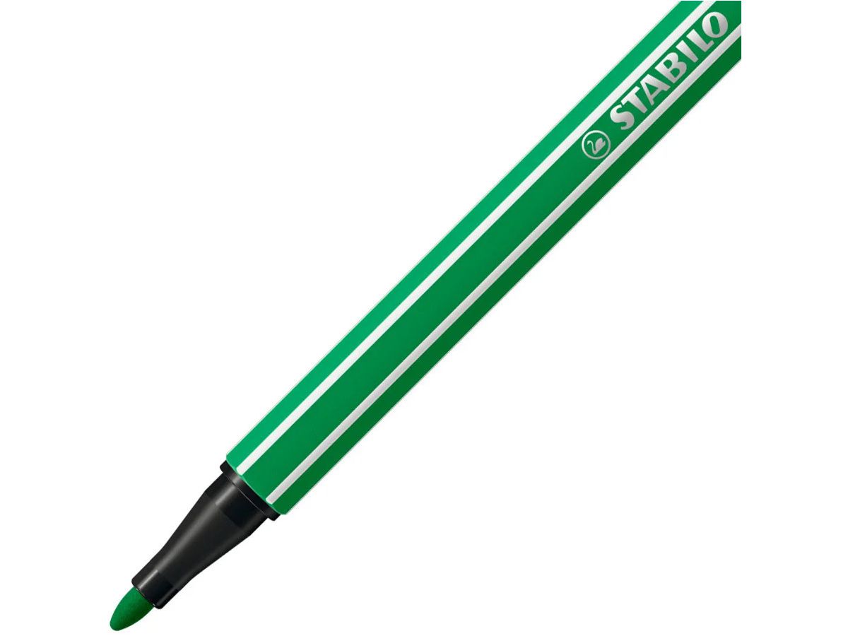 STABILO Penna Fibra 68 1mm 68/10 10 colori ass. (4006381327329)