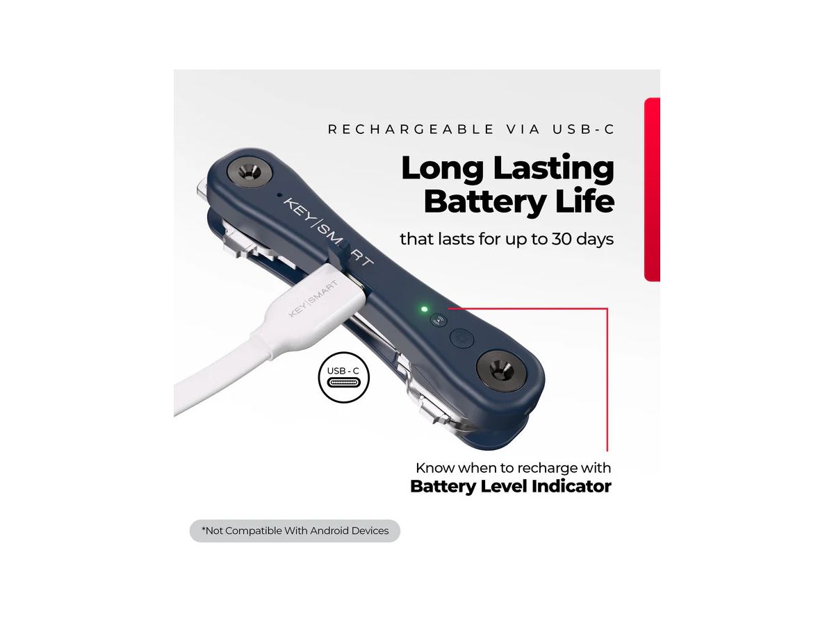 KEYSMART iPro V3 KS431-BLU-V3 Apple Find My, Blue (0810024058662)