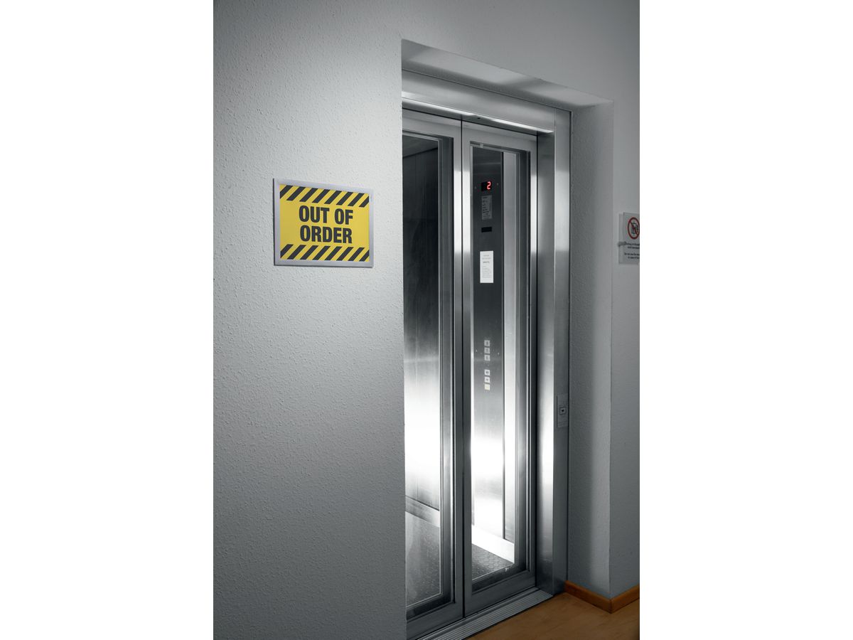 DURABLE Duraframe Wallpaper A4 484323 argento (4005546992495)