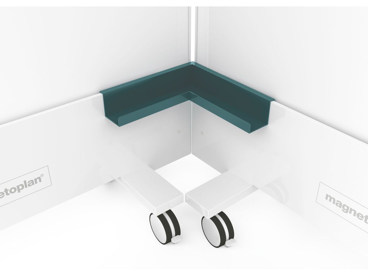 MAGNETOPLAN Box de range Infinity Wall 114665021 bleu de l'eau (4013695060392)