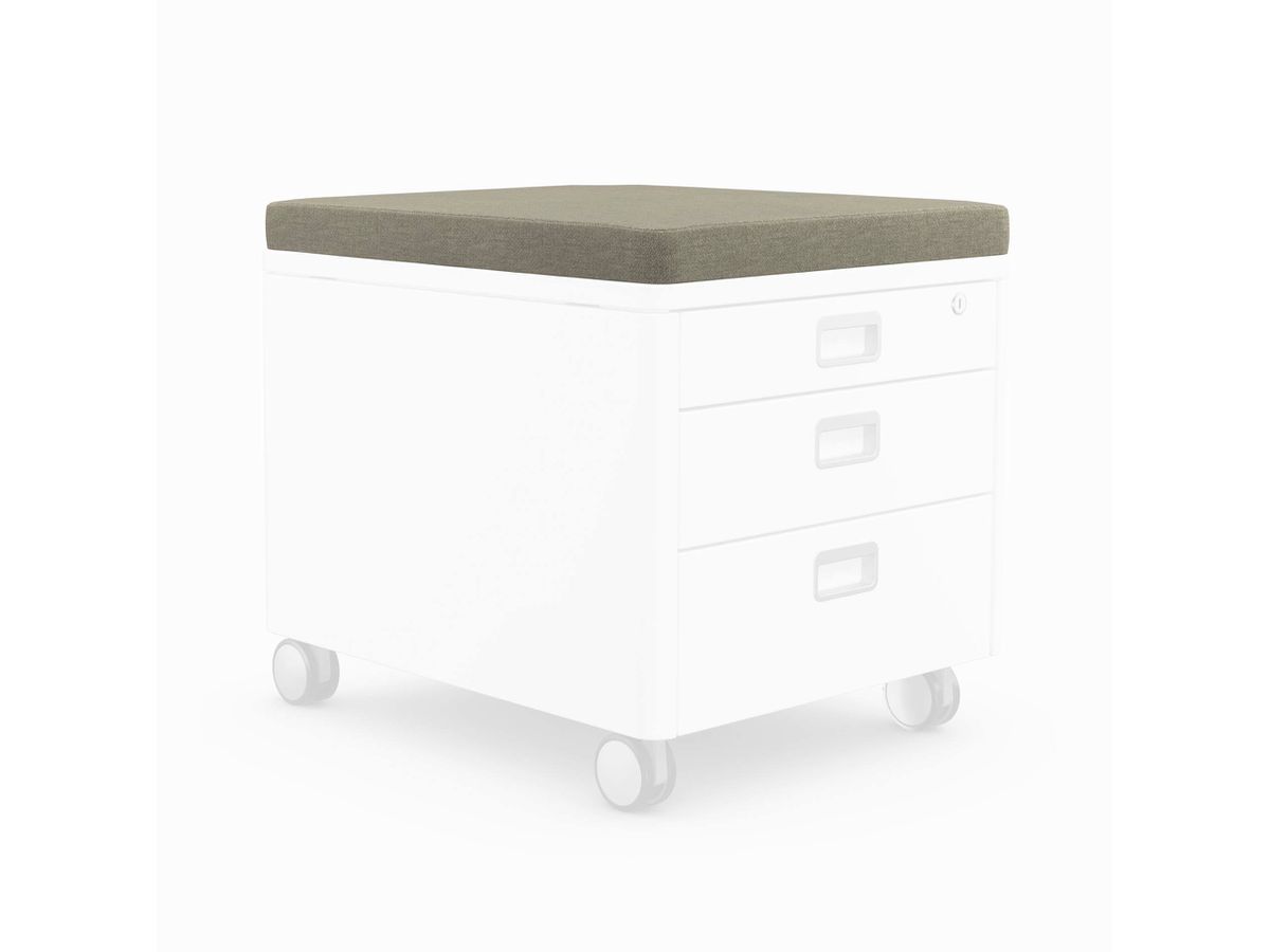 MOLL Cuscino per sedile 43x54x5cm 1002636-106 cachi, cuscino per sedile (4042984252217)