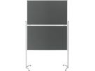MAGNETOPLAN DesignTableau de Présent. 1151301 gris, pliable 1200x1500mm (4013695051451)