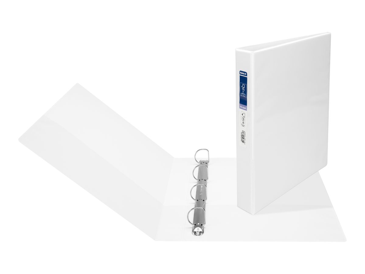 BIELLA Livre prés. CreativeXL#1 4.5cm 44743001U blanc, 4-anneaux, poche A4 (7611365408603)