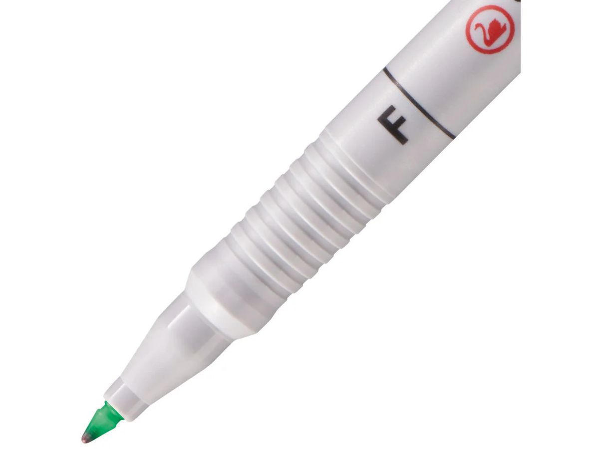 STABILO OHP Pen non-perm. F 852/36 vert (4006381114431)