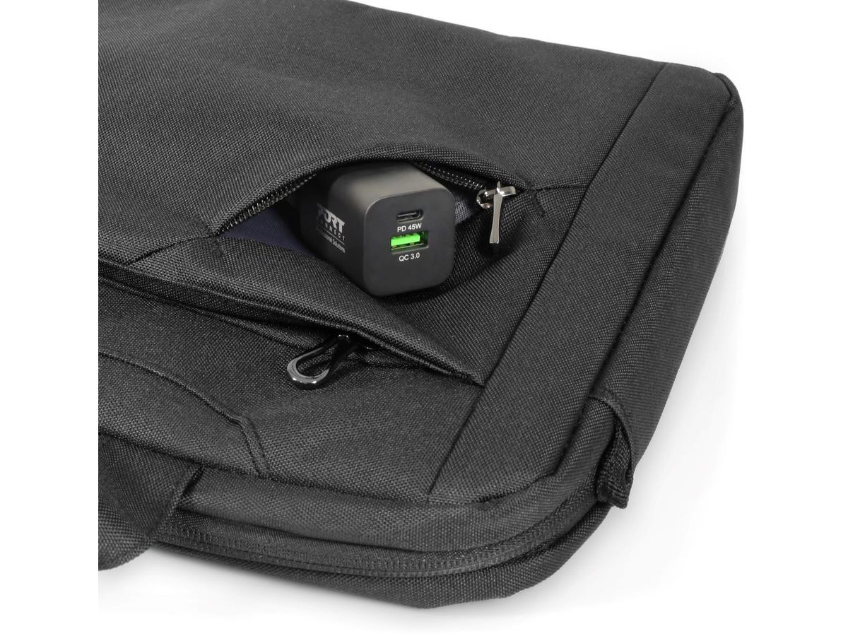 PORT Notebook Bag Sydney ECO 135171 Toploading 13-14 inch Black (3567041351715)