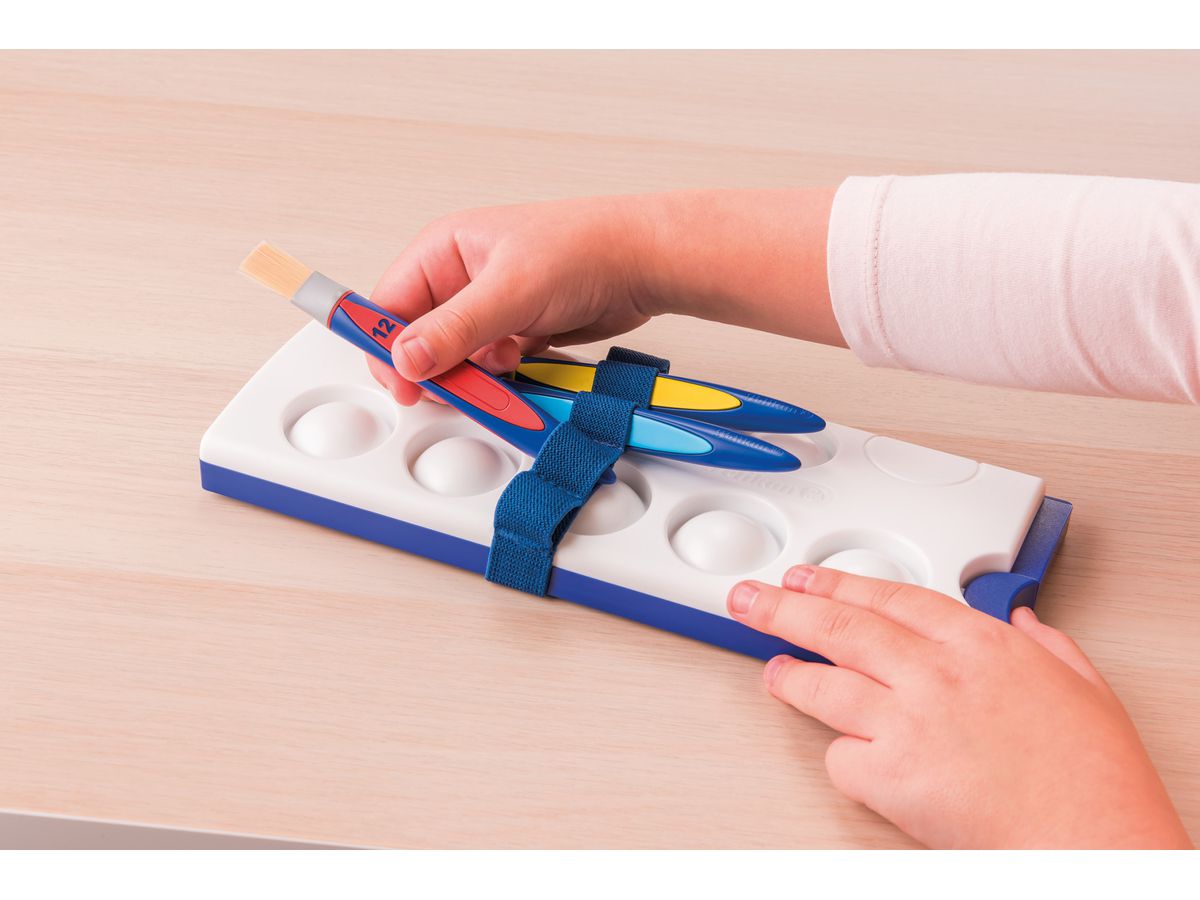 PELIKAN Set Pennello Griffix 700726 3 pezzi 3 colori (4012700700728)