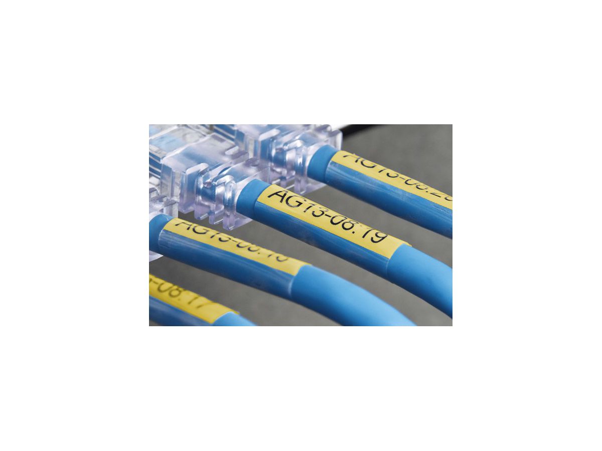 PTOUCH Nastro autolamin. nero/giallo TZE-SL651 PT-D800W/D900W 24mm (4977766806442)