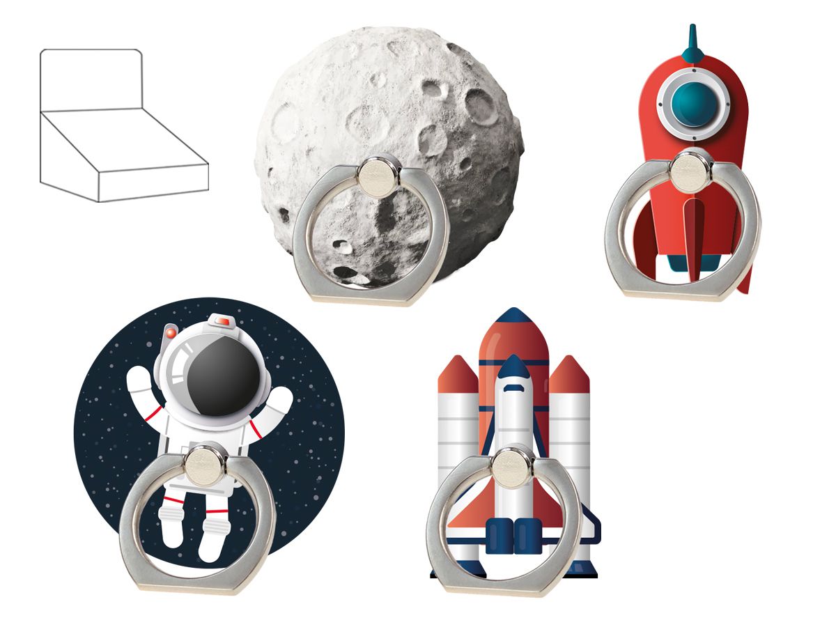 I-TOTAL Smartphone-Ring Universum CM3275A ass. (8051160414727)