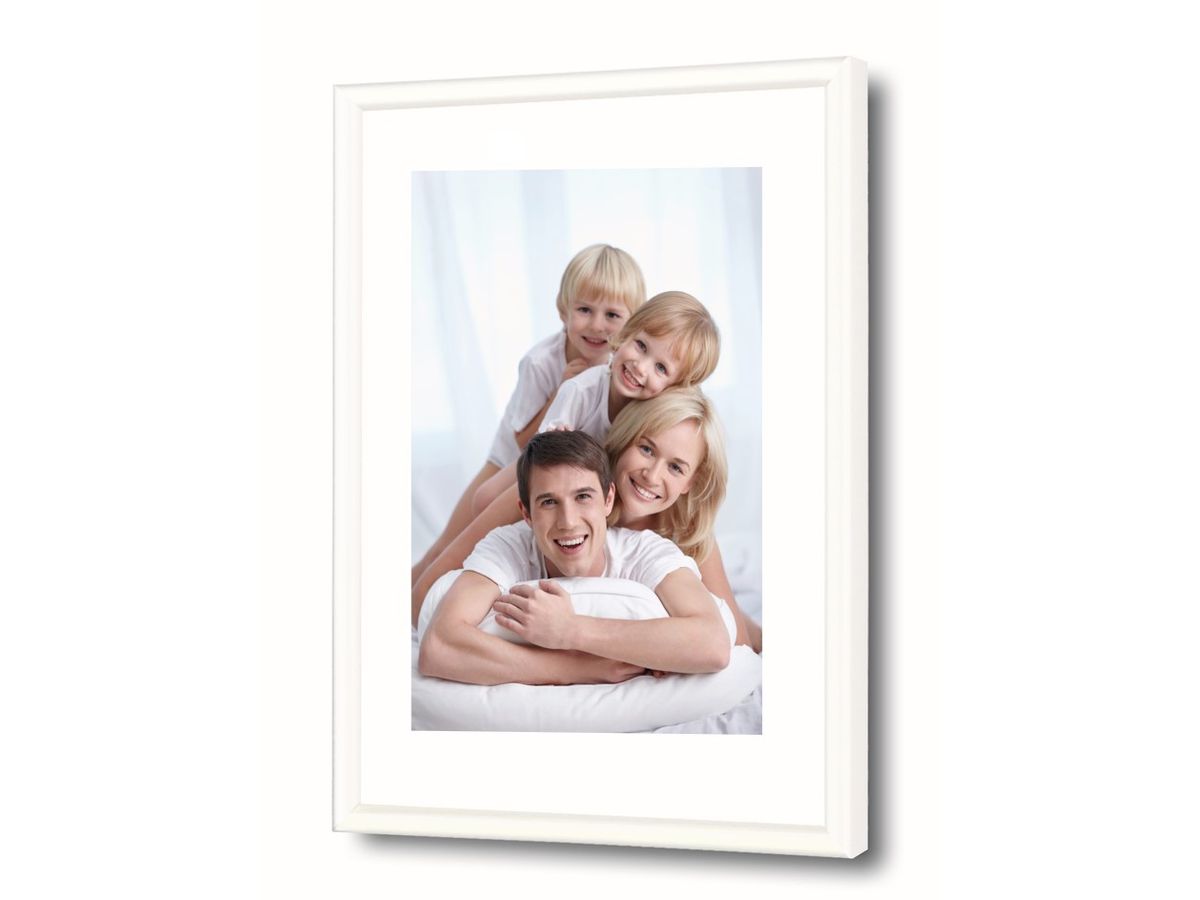 DEBEX Cadre 60x80cm 725001600800 Verre acrylic, white (7611195242316)