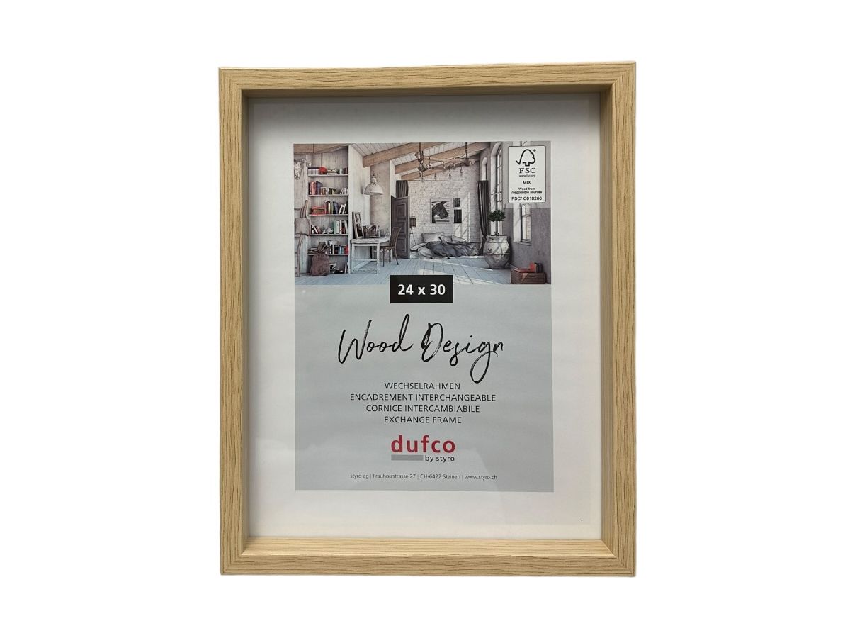 DUFCO Cadre bois 24x30cm 1610.80986 Fuji nature (7610259809861)