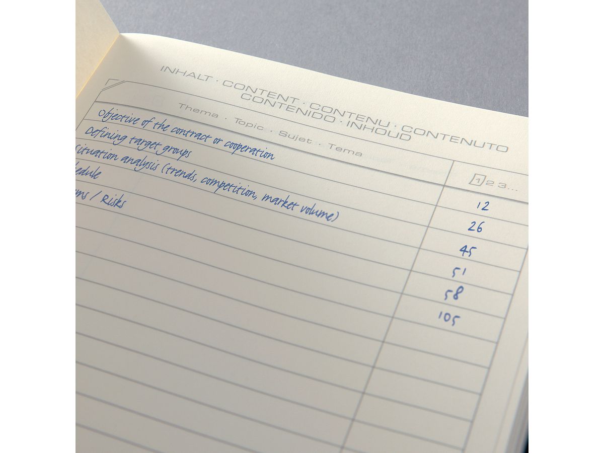 CONCEPTUM Notizbuch bamboo A5 CO671 punktkariert, 194 S., bunt (4004360798016)