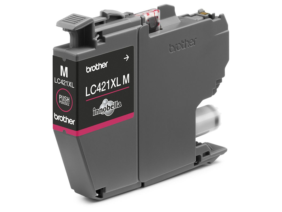BROTHER Cartouche d'encre HY magenta LC-421XLM DCP-J1050 500 pages (4977766810425)