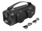 STREETZ BT Boombox 2x4 W CMB-100 Black,AUX,USB flash,LED (7333048057464)