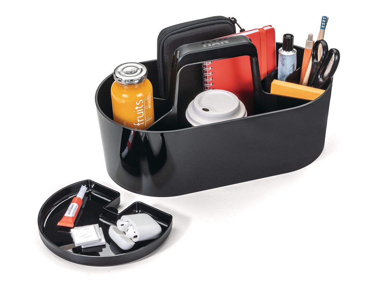 HAN Toolbox LOFT 12.25 mobil schwarz mit 4 Fächern (4012473120013)