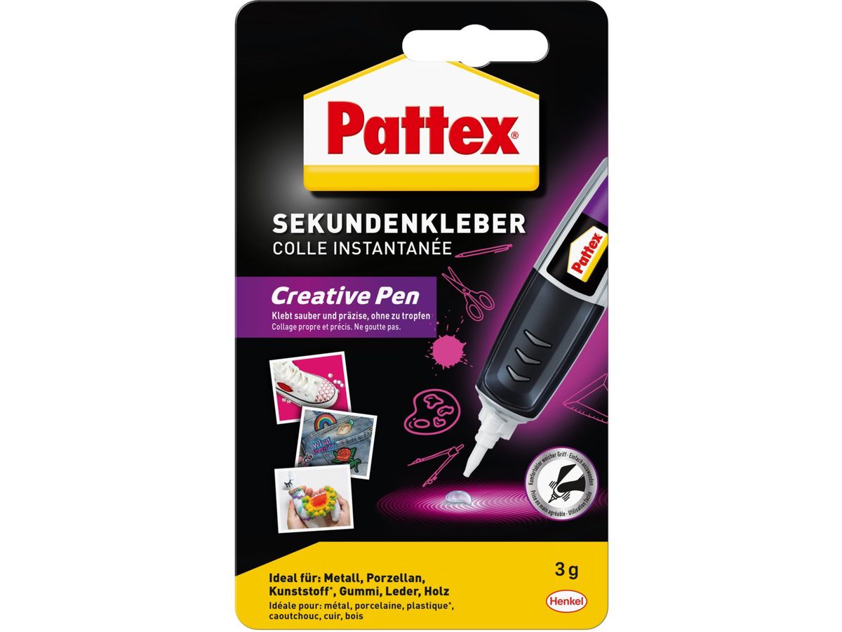 PATTEX Supercolla Creative Pen 3g PSPP3 trasparente (4015000435895)