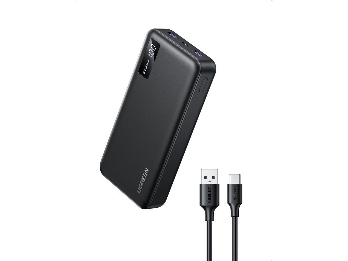 UGREEN Power Bank 20000mAh 25683 20W, Two-way Fast Charging (6941876226832)