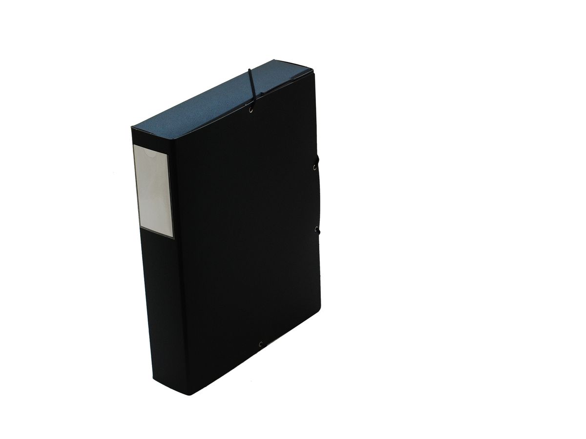 EROLA Dossier compart. elastic A4 116 noir (7640114441691)