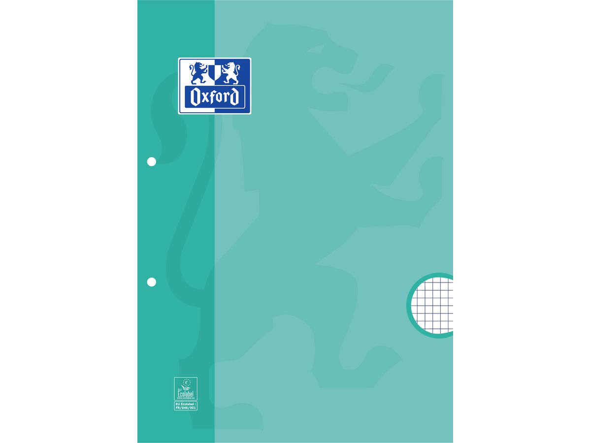 OXFORD Scuola taccuino A4 400075509 scacchiera 5mm ass. 100 f. (3020123202409)