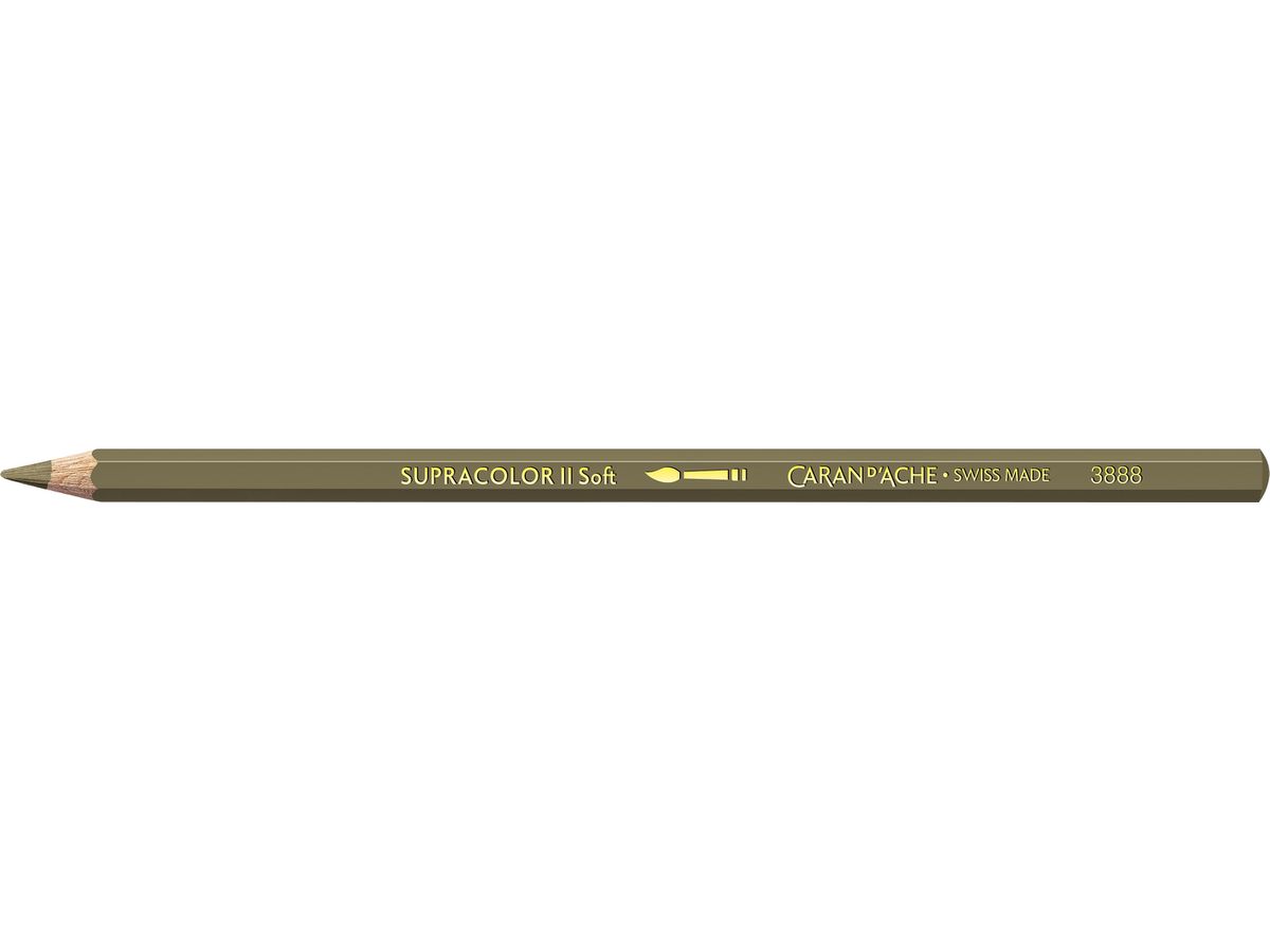 CARAN D'ACHE Crayon coul. Supracolor 3,8mm 3888.039 olive brun (7610186845482)