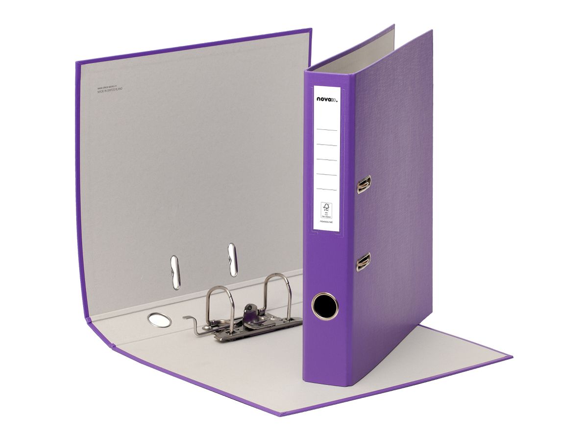 NOVOOO Pro Ordner 4cm 10349442NO2U violett A4 (9010729080444)