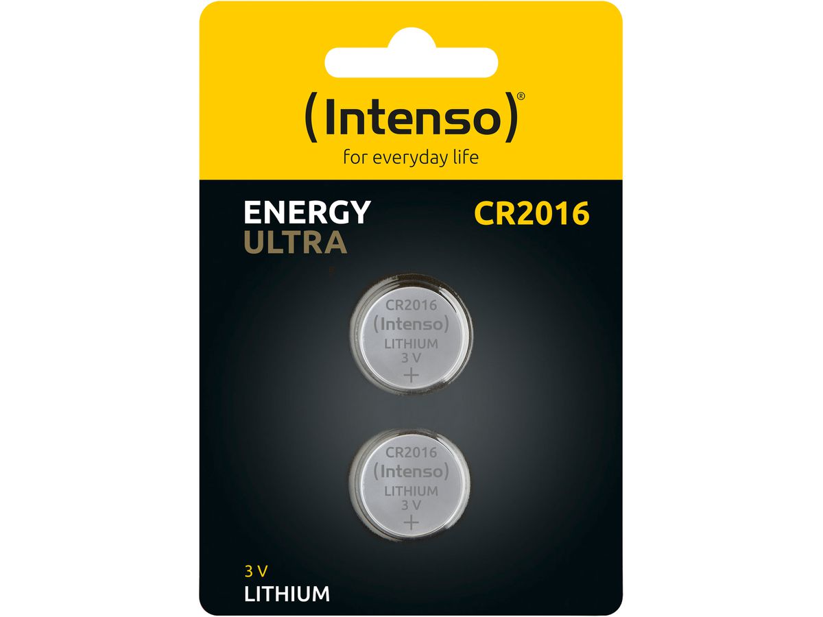 INTENSO Energy Ultra CR 2016 7502412 lithium bc 2pcs blister (4034303027989)