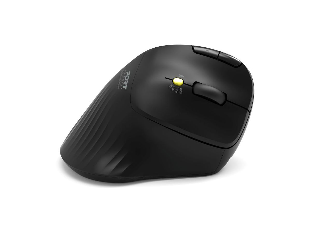 PORT Trackball Mouse Ergonomic 900719 Bluetooth & Wireless (3567049007195)