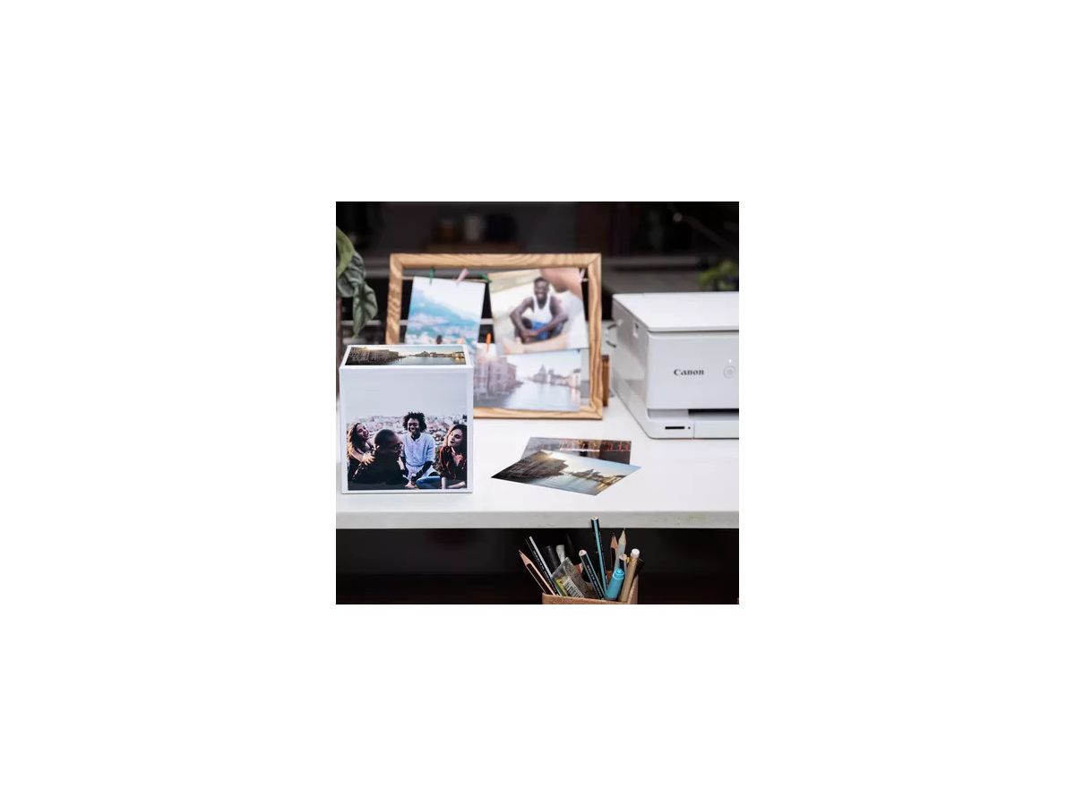 CANON Photo Cube Creative 13x13 pink PP2015x5 Acryl Fotorahmen inkl. 40 Bl. (8714574682341)