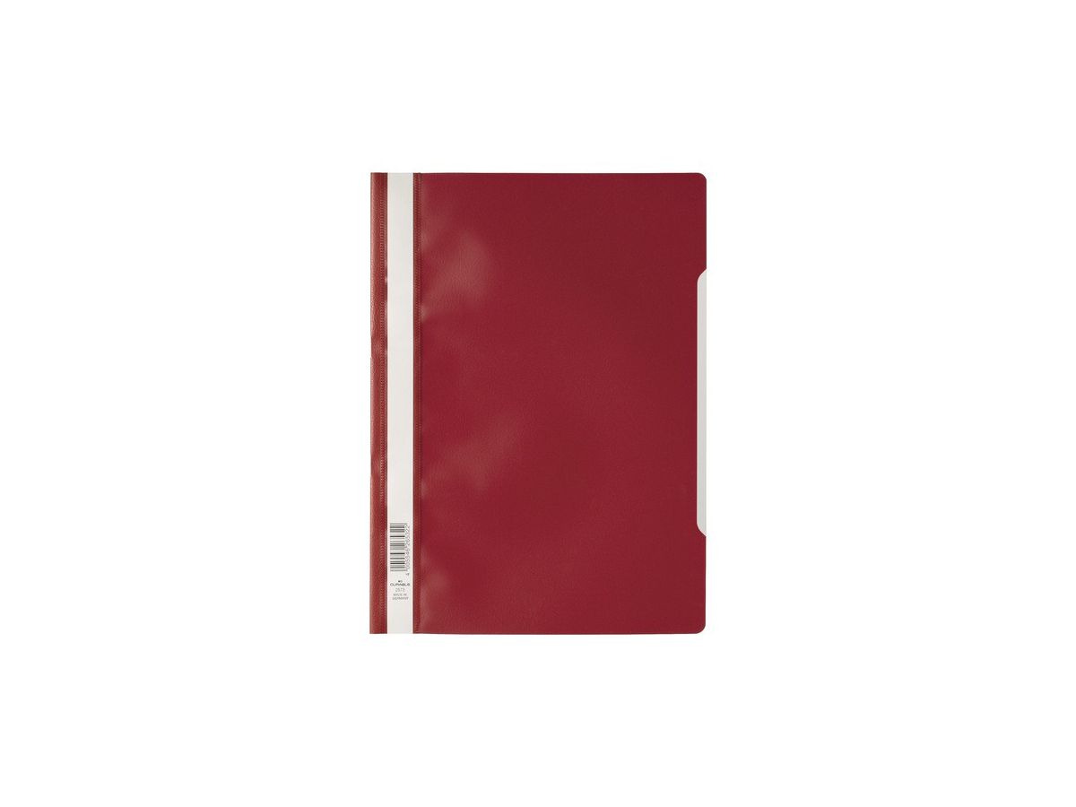 DURABLE Dossier raccogl.Standard PP A4 257303 rosso (4005546265322)