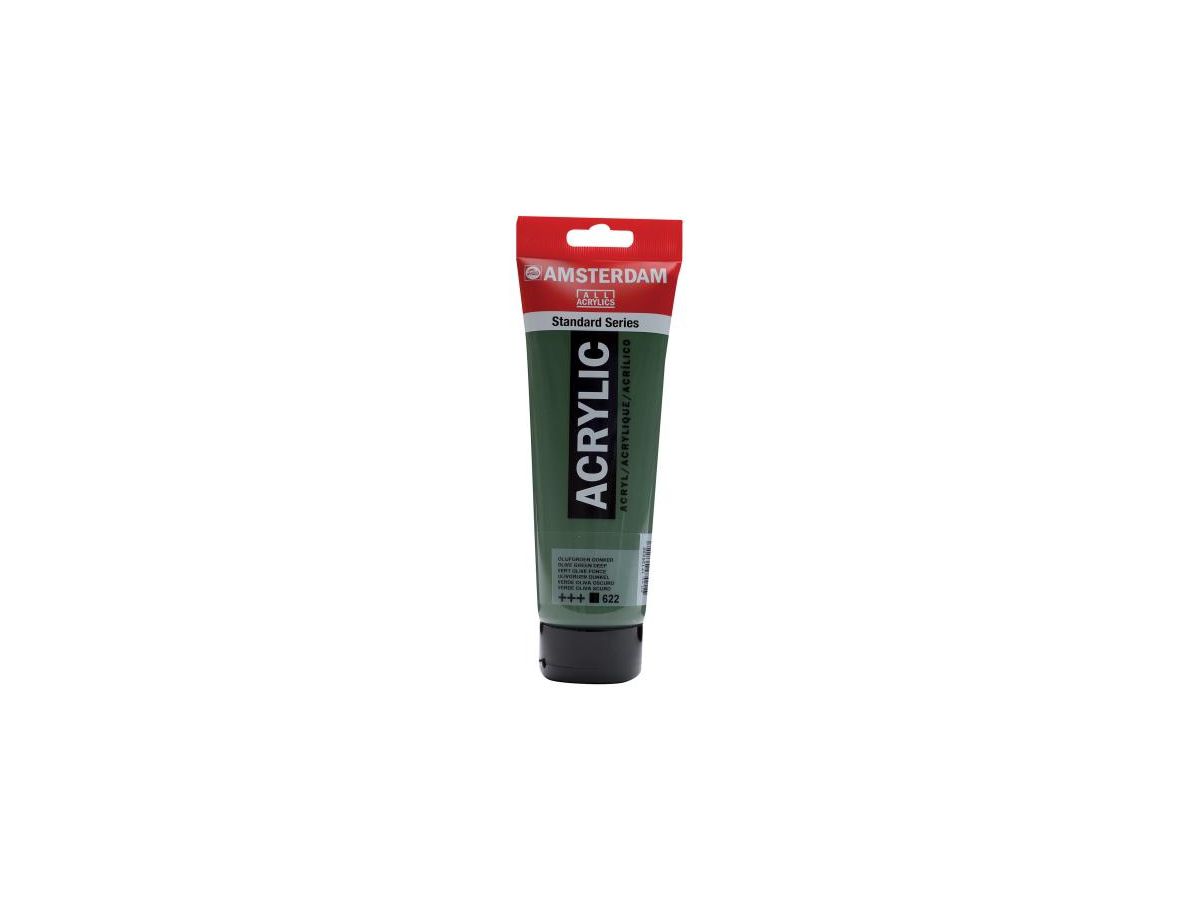 AMSTERDAM Peinture acrylique 250ml 17126220 olive 622 (8712079267223)