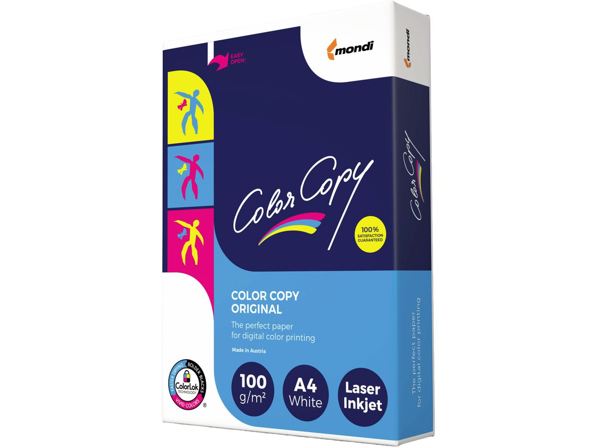 COLOR COPY Carta per copie A4 88008625 100g, bianco 500 fogli (9003974411965)