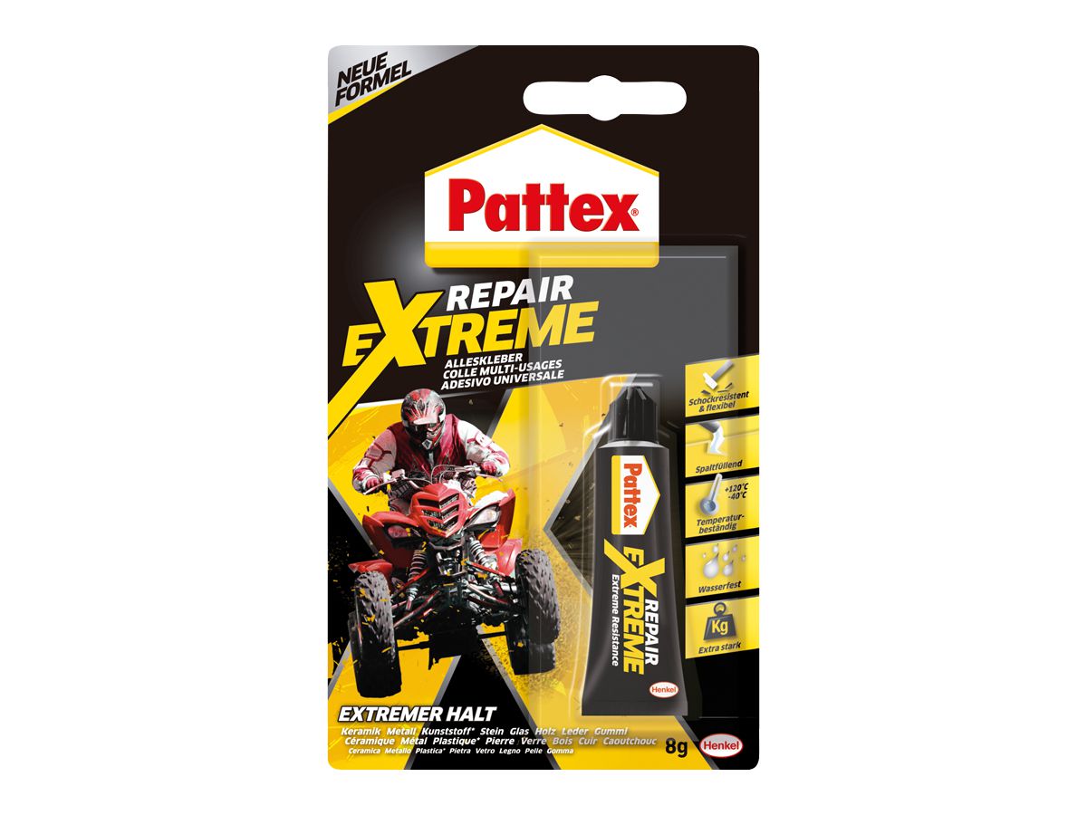 PATTEX Adesivo Univ. Repair Extr. 8g PRXG8 trasparente (4015000406505)