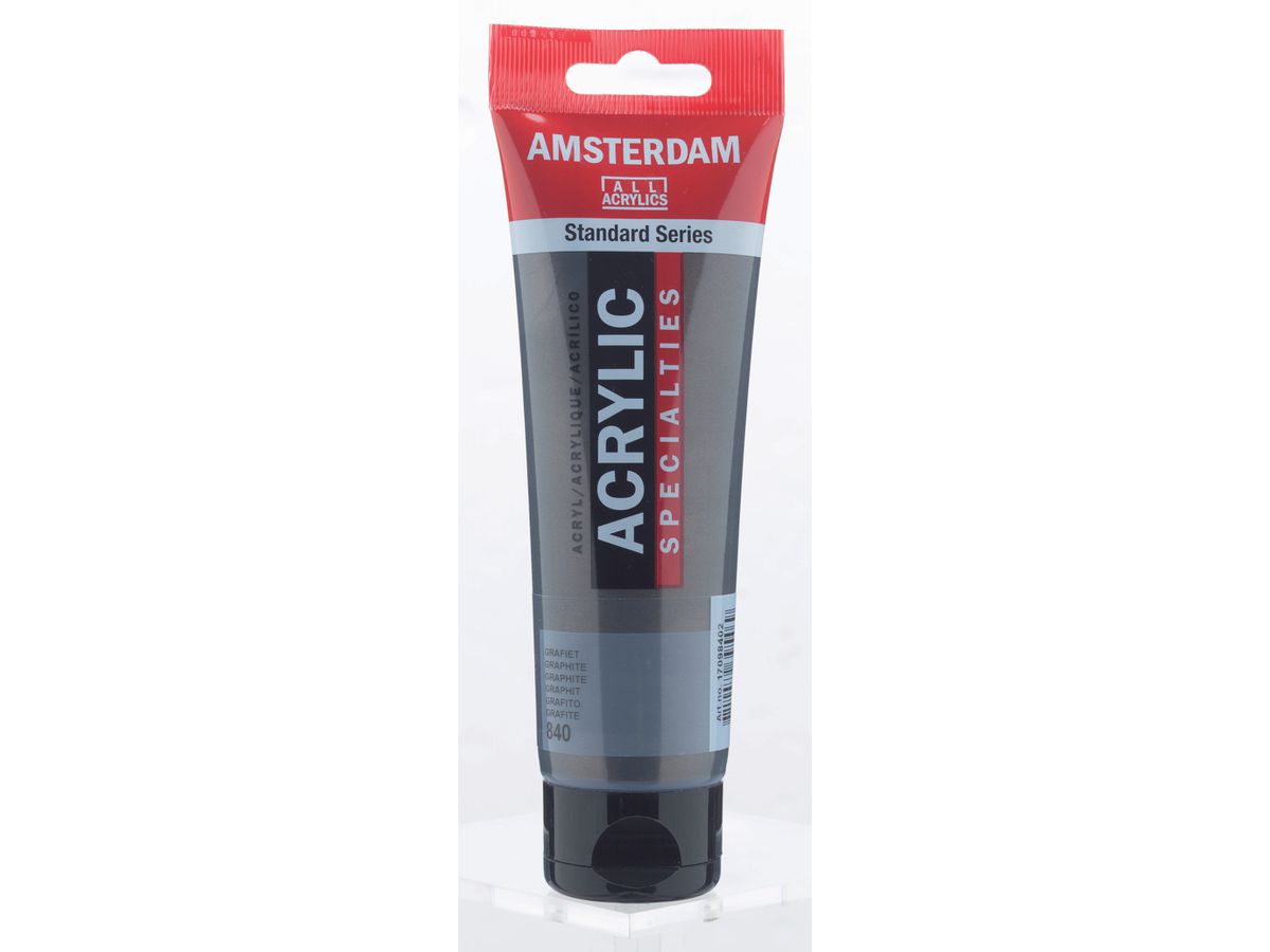 AMSTERDAM Acrylfarbe 120ml 17098402 graphit 840 (8712079395469)