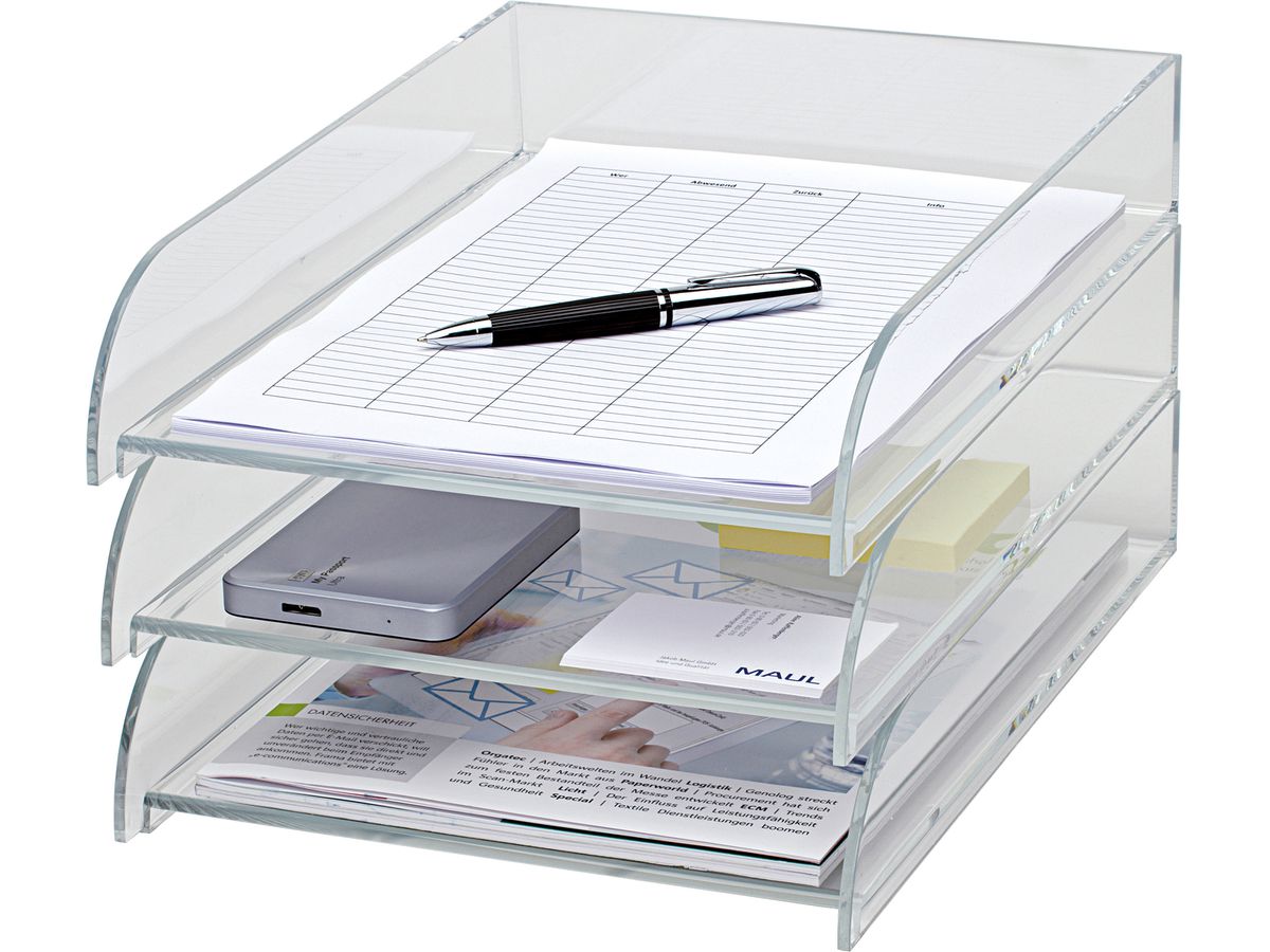 MAUL Cestina p. docum. Acryl A4 1950105 trasparente (4002390066822)