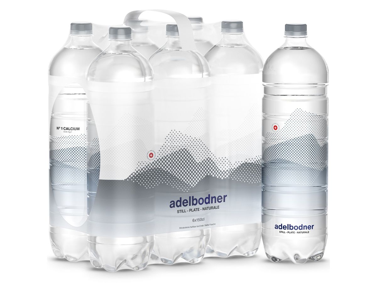 ADELBODNER senza gas 180055 150 cl, 6 pz. (7610338130060)